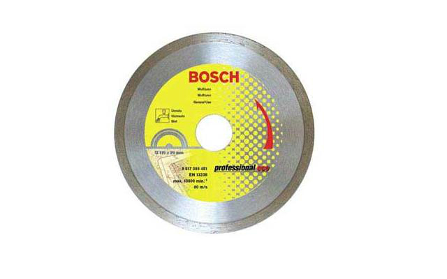 Disco Diamantado de borde Continuo Disco Diamantado - Continuo Bosch