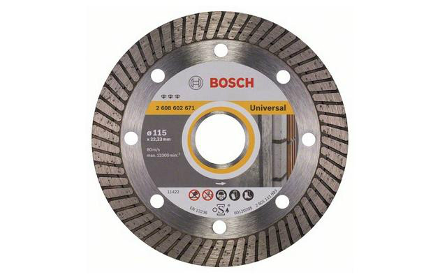 Disco Diamantado con borde Turbo Disco Diamantado - Turbo Bosch