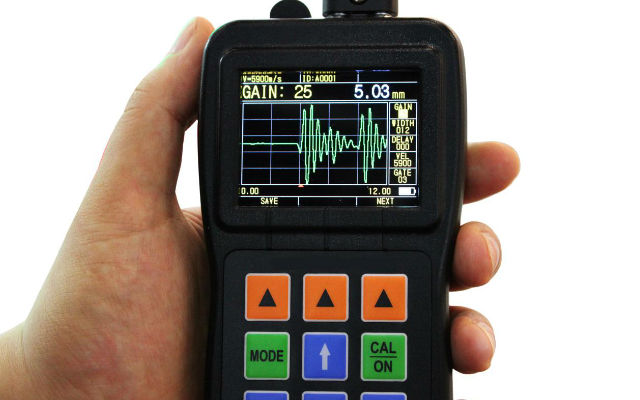 Tipos de Medidores de Espesor por Ultrasonido