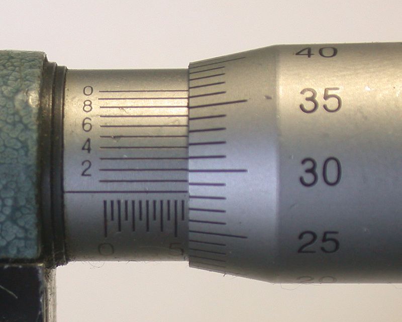 Micrometro con nonio