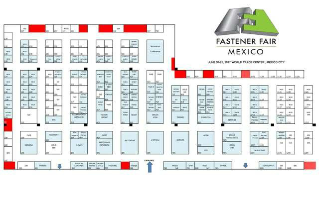 Fastener Mexico 2017 - Plano