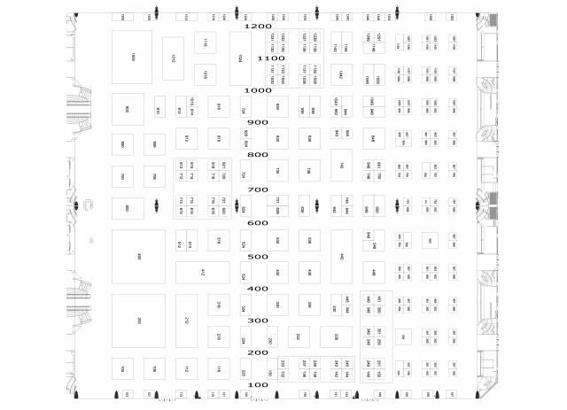 TECMA 2016 México - Plano de exposición