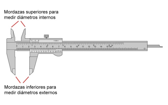 Tuerca Perno Tornillo Calibrador De Medición Longitud Tuerca Perno Tornillo Calibrador De Medición Longitud