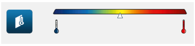 Cámara termográfica - Escala de resultados