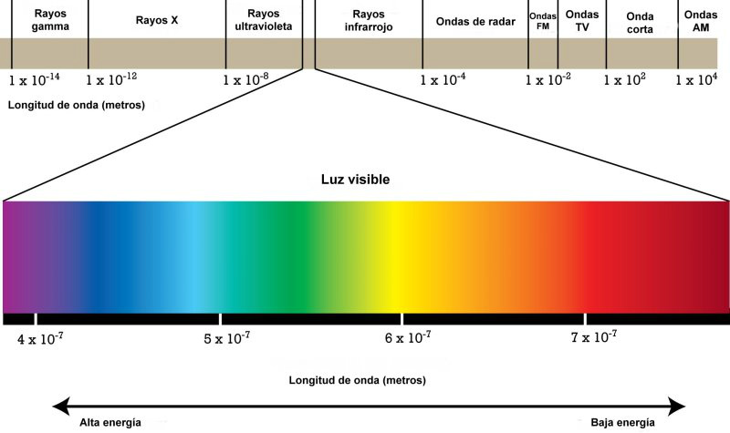 Sensibilidad del ojo humano