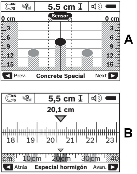 Pantalla para detección de resultados - escáner de pared