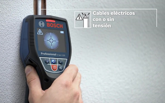 Detección de tubos eléctricos, con o sin electricidad