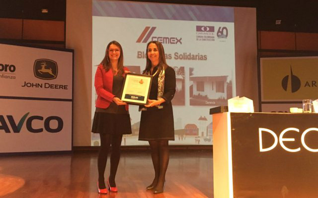 Premio a la Responsabilidad Social Camacol 2017 - Cemex