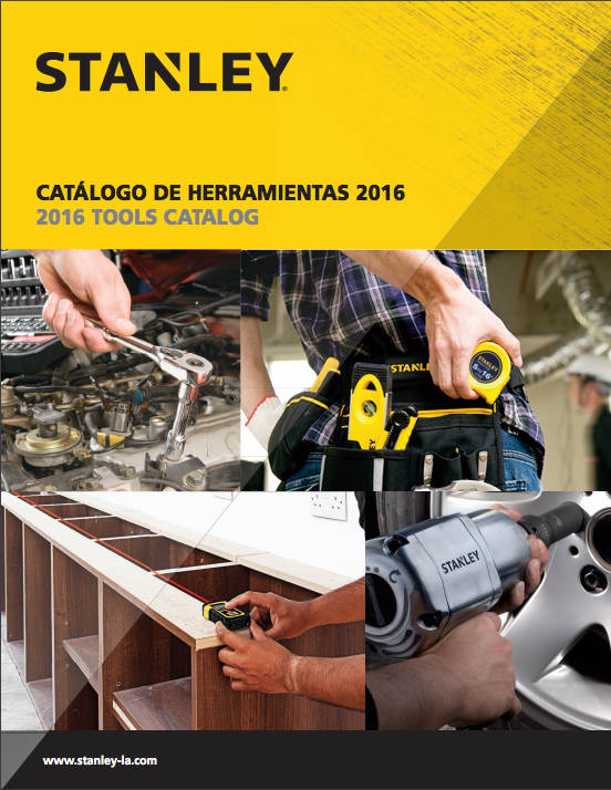 Catálogo de Herramientas Manuales – Stanley – 2016