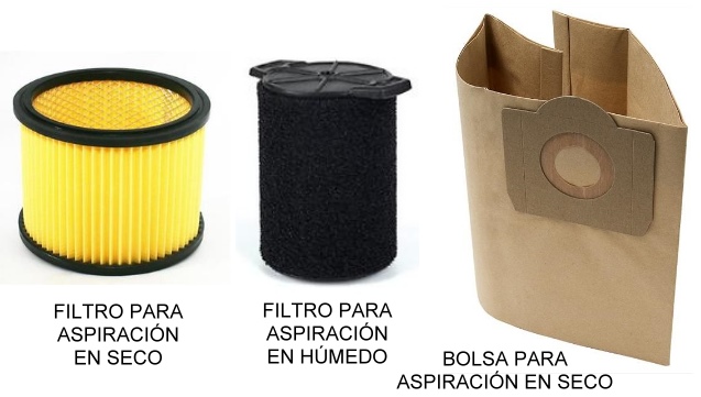 Bolsa de recolección - aspiradora industrial