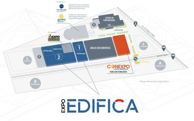 Edifica 2017 Chile - Plano