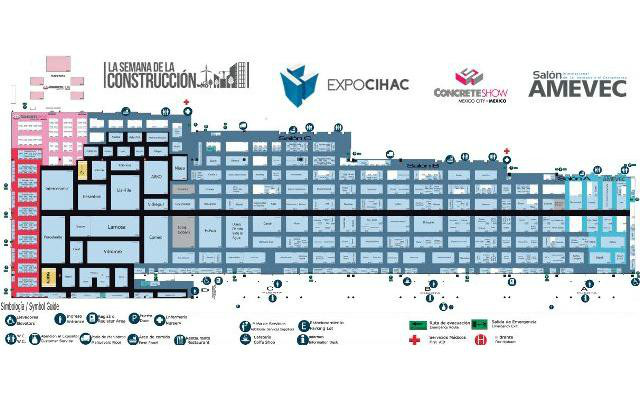 Expo CIHAC 2017 - México - Plano