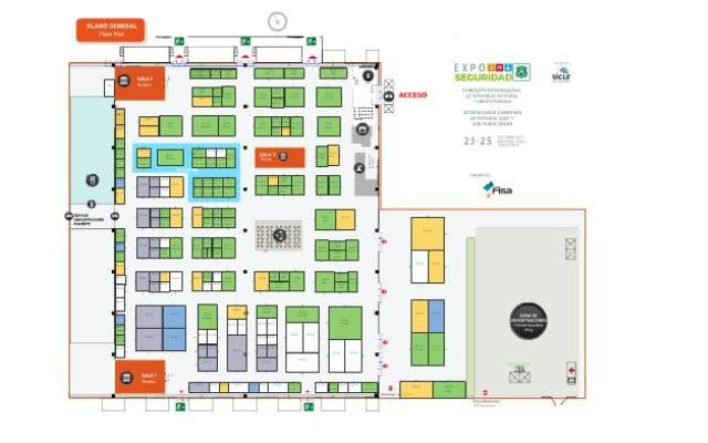 SICUR 2017 Chile - Plano