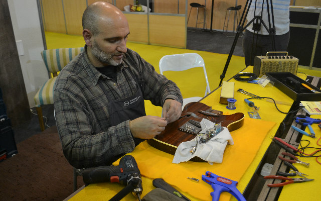 Construcción de una guitarra eléctrica