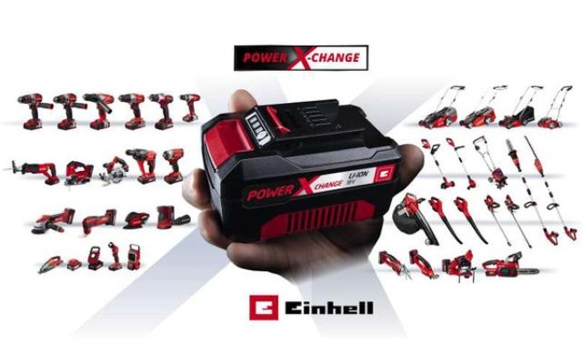 Einhell – Presenta su nuevos productos y la batería Power X-Change