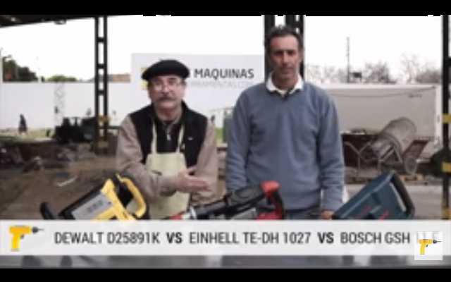 Comparativa de Rendimiento Tool Test Bosch - Einhell - DeWalt