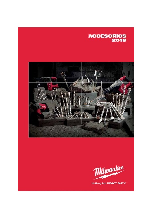 Catálogo de Accesorios Milwaukee 2018