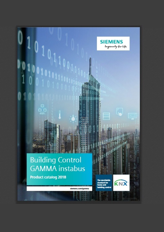 Building Control Gamma Instabus Product Catalog 2018