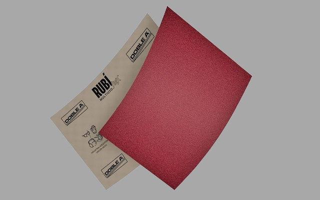 Papel lija para madera, yeso, pintura y barnices