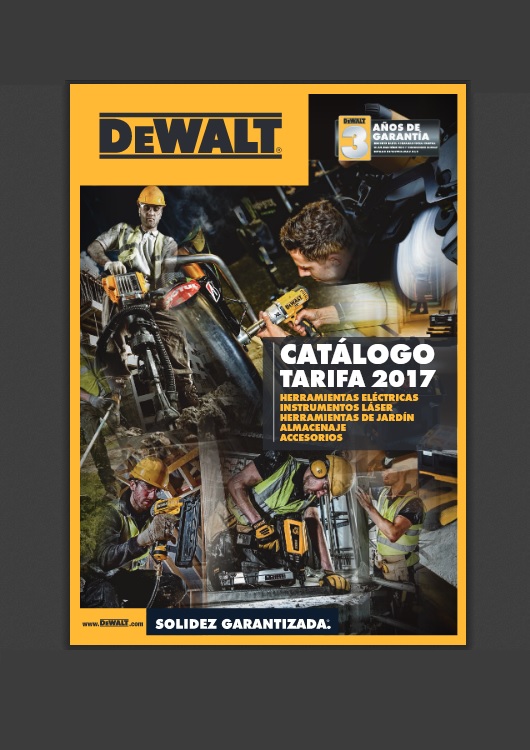 Catálogo de Herramientas Dewalt 2017