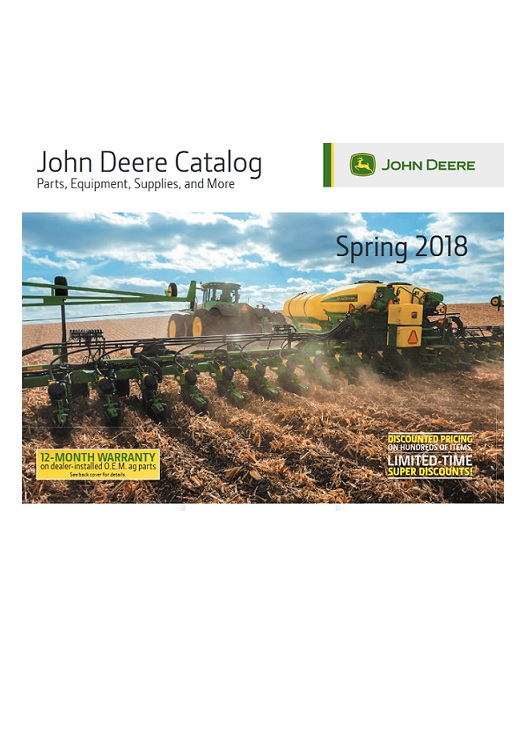 Catálogo John Deere Spring 2018