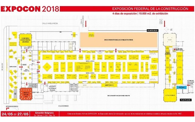 Expocon 2018 Argentina - Plano