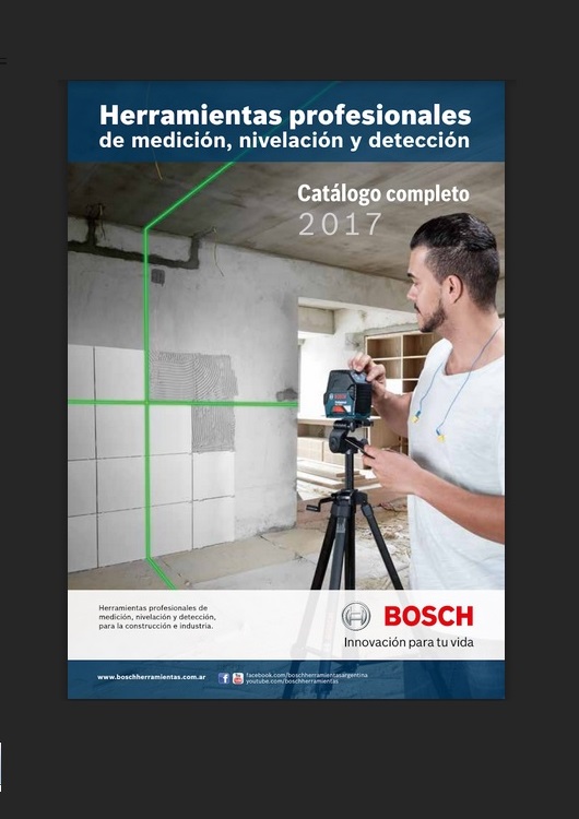 Catálogo de Herramientas Profesionales Bosch - 2017