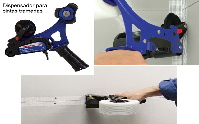 Dispensador para cintas tramadas