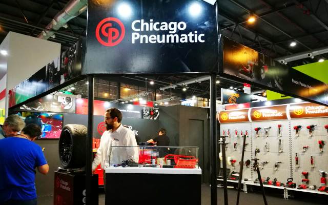 Chicago Pneumatic en la Automechanika 2018 - y su nueva llave de impacto a batería