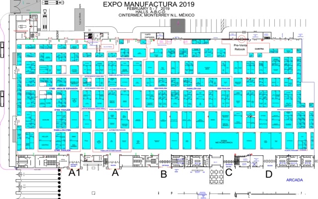 Expo Manufactura 2019 - Plano