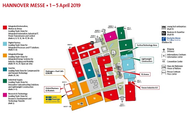 Hannover Messe 2019 - Plano